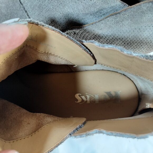 Kork Ease Maldon Suede Curved Bootie in Black - Picture 5 of 8